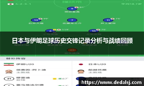 日本与伊朗足球历史交锋记录分析与战绩回顾